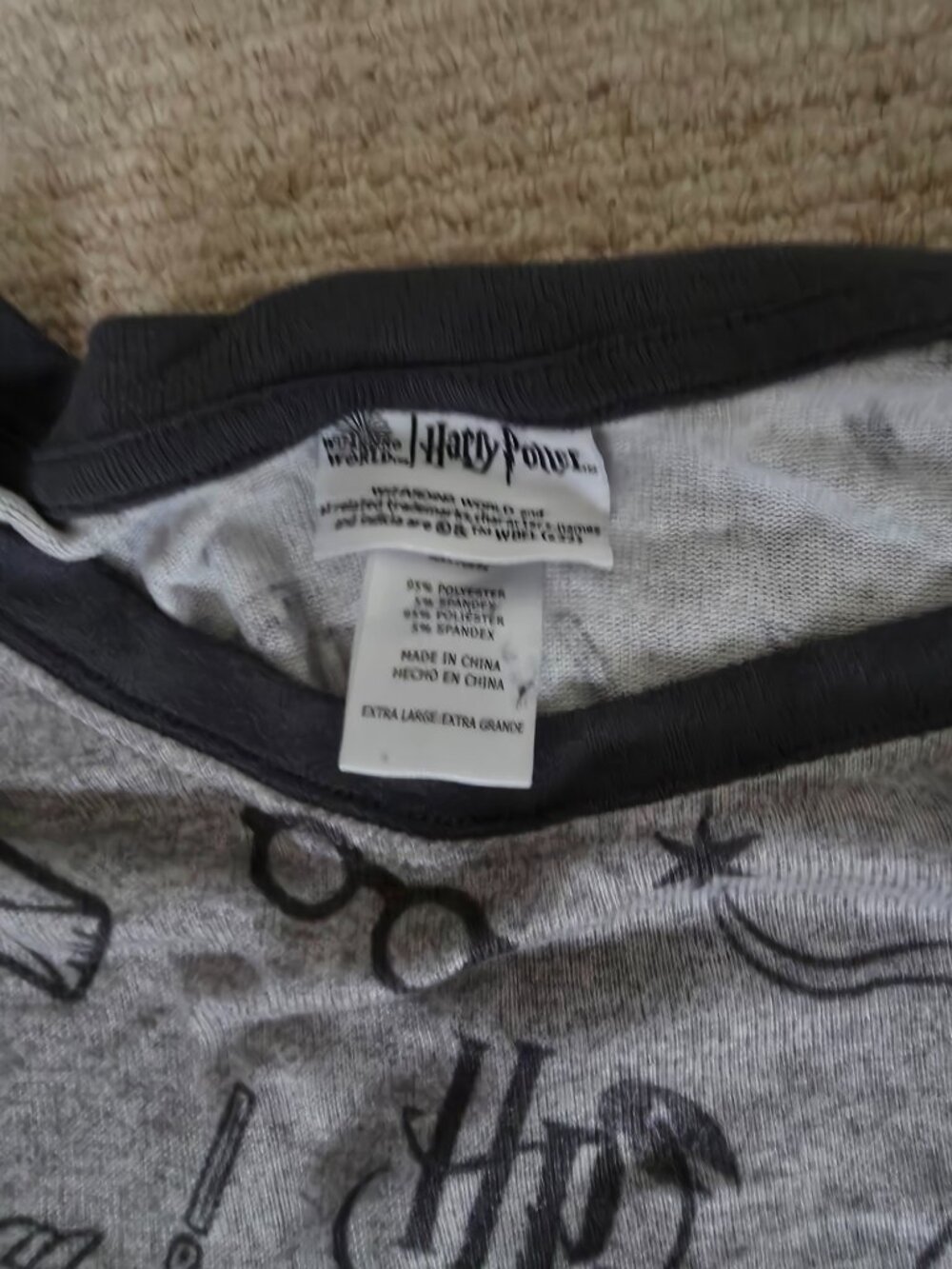 Harry Potter Pajamas - Picture 3 of 3